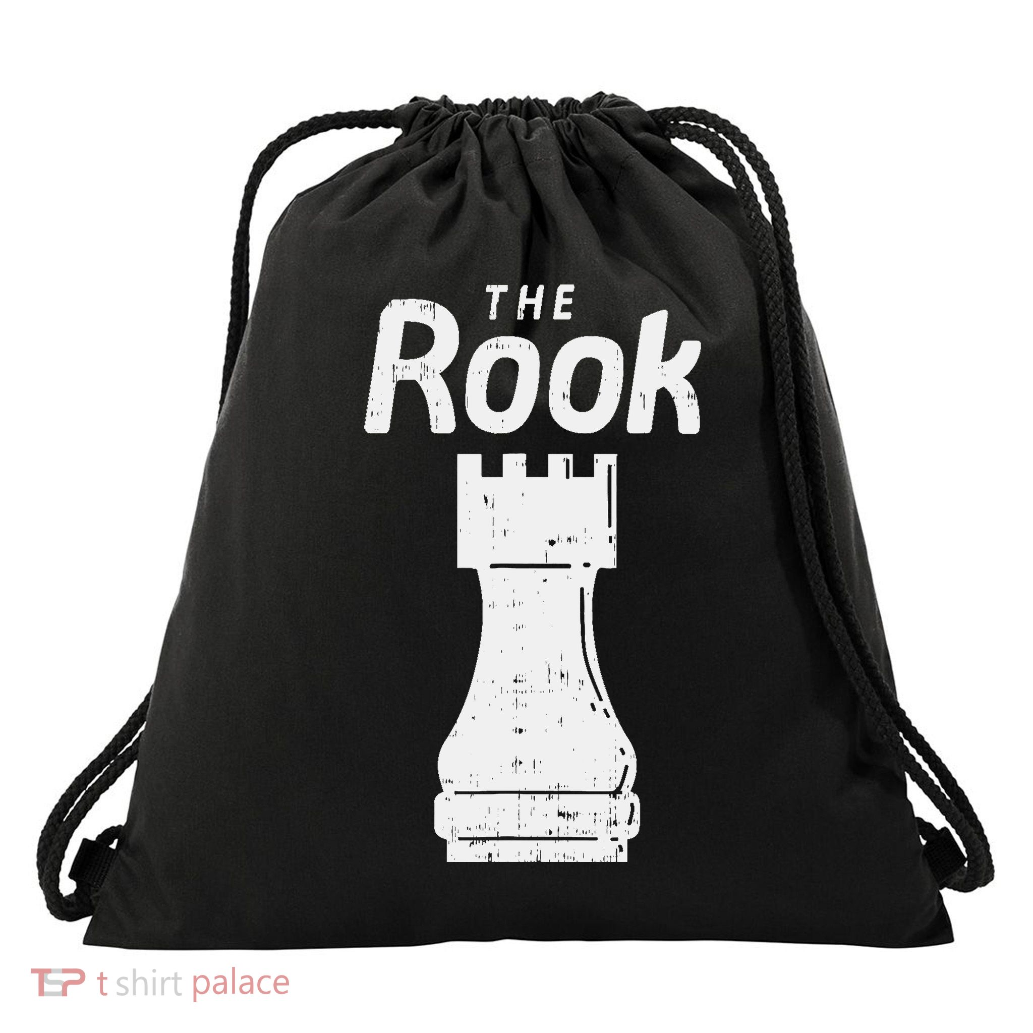 Halloween Chess Piece The Rook Matching Costume Drawstring Bag