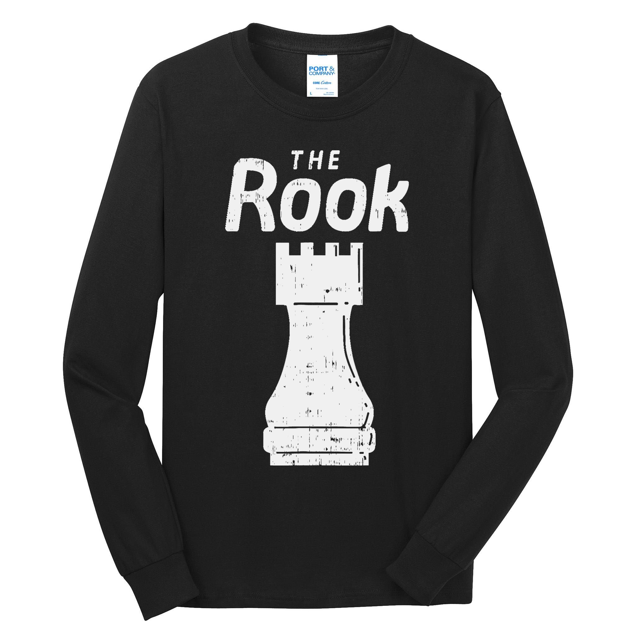 Halloween Chess Piece The Rook Matching Costume Tall Long Sleeve T-Shirt