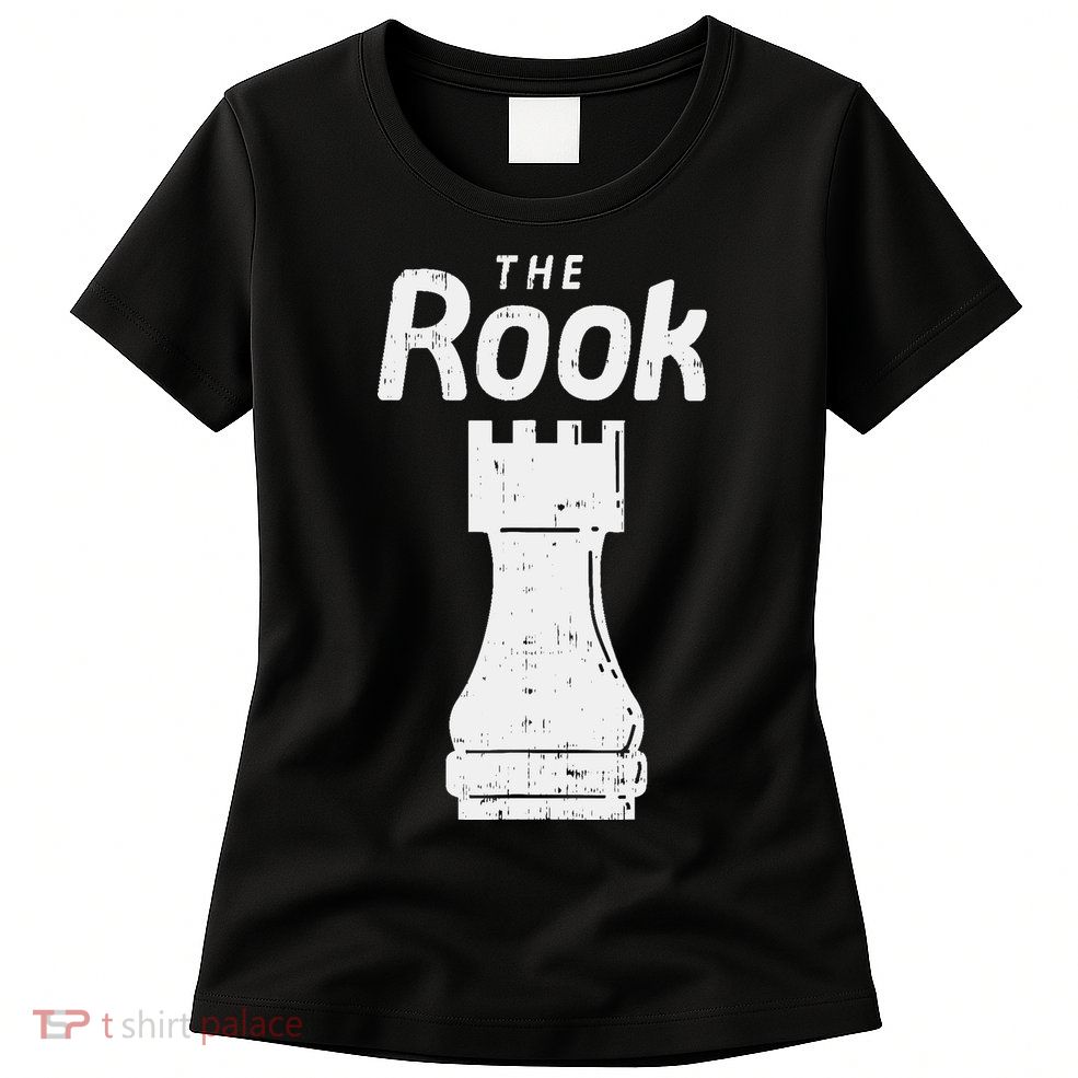 Halloween Chess Piece The Rook Matching Costume Womens T-Shirt