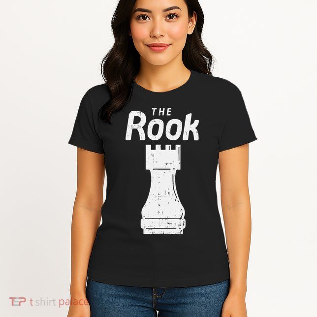 Halloween Chess Piece The Rook Matching Costume Womens T-Shirt