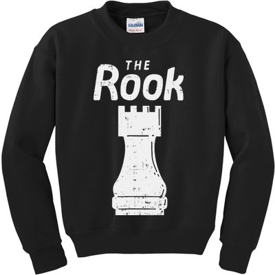 Halloween Chess Piece The Rook Matching Costume Kids Sweatshirt