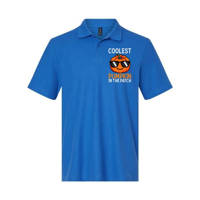 Halloween Coolest Pumpkin In The Patch Softstyle Adult Sport Polo