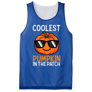 Halloween Coolest Pumpkin In The Patch Mesh Reversible Basketball Jersey Tank