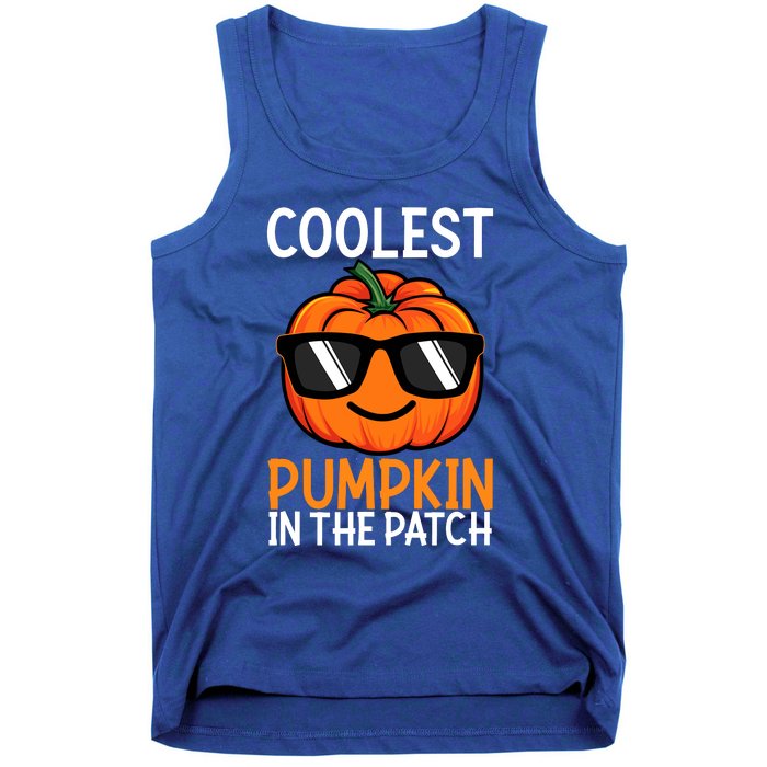 Halloween Coolest Pumpkin In The Patch Tank Top