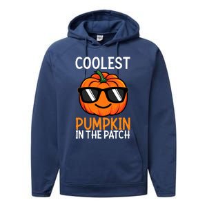 Halloween Coolest Pumpkin In The Patch Performance Fleece Hoodie