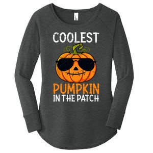 Halloween Coolest Pumpkin In The Patch Women's Perfect Tri Tunic Long Sleeve Shirt