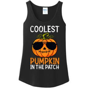 Halloween Coolest Pumpkin In The Patch Ladies Essential Tank