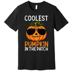 Halloween Coolest Pumpkin In The Patch Premium T-Shirt