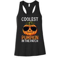 Halloween Coolest Pumpkin In The Patch Women's Racerback Tank