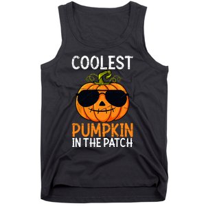 Halloween Coolest Pumpkin In The Patch Tank Top