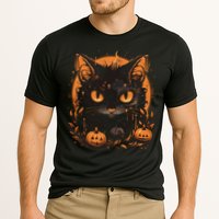 Halloween Cat Pumpkins Cooling Performance Crew T-Shirt