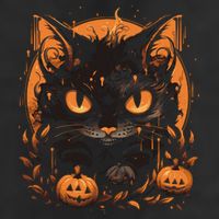 Halloween Cat Pumpkins Adult Drive Performance Visor