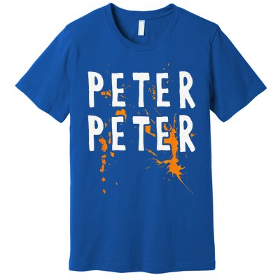 Halloween Costume Peter Pumpkin Eater Splash Premium T-Shirt