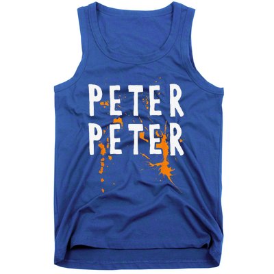 Halloween Costume Peter Pumpkin Eater Splash Tank Top