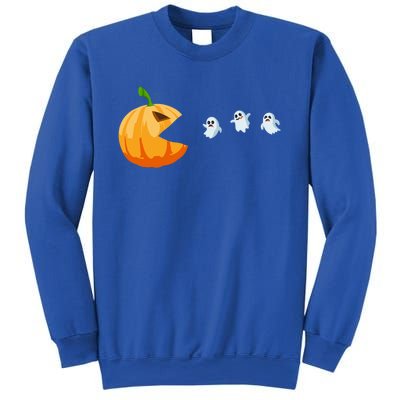 Halloween Costume Pumpkin Eating Ghosts Gift Sweatshirt