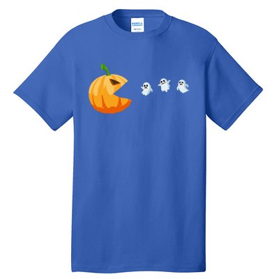 Halloween Costume Pumpkin Eating Ghosts Gift Tall T-Shirt