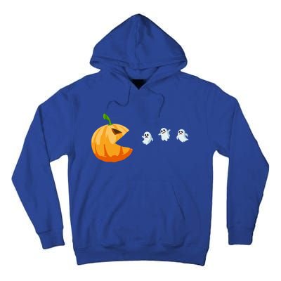 Halloween Costume Pumpkin Eating Ghosts Gift Tall Hoodie