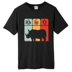 Hippo Chemistry Periodic Table Elements Rhinoceros Lover Tall Fusion ChromaSoft Performance T-Shirt