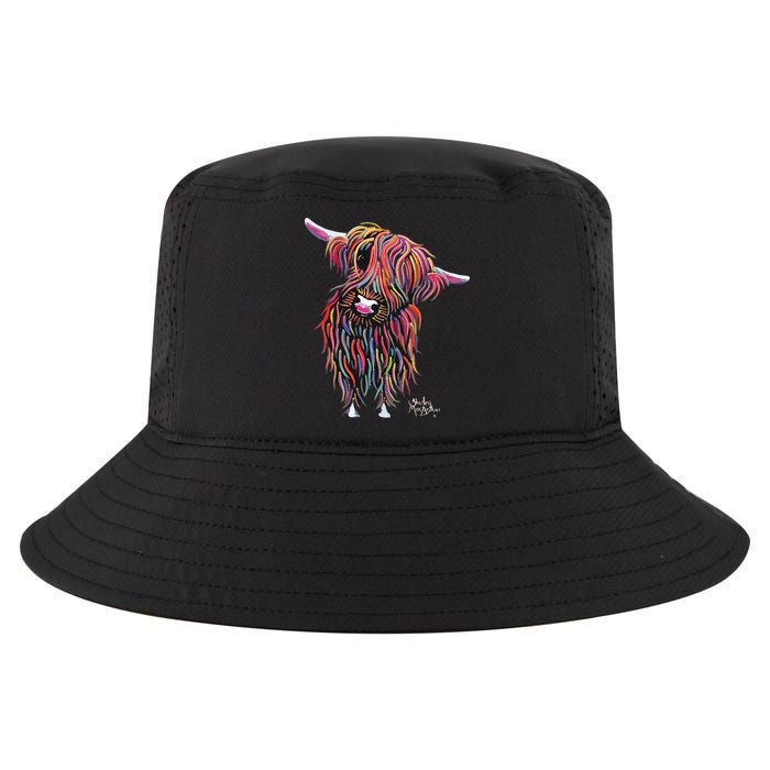 HiGHLaND CoW PRiNT ANiMaL PRiNT BoLLY Cool Comfort Performance Bucket Hat