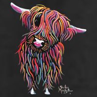HiGHLaND CoW PRiNT ANiMaL PRiNT BoLLY Cool Comfort Performance Bucket Hat