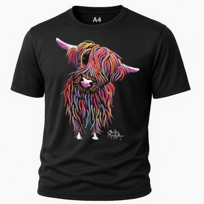 HiGHLaND CoW PRiNT ANiMaL PRiNT BoLLY Performance Shirt