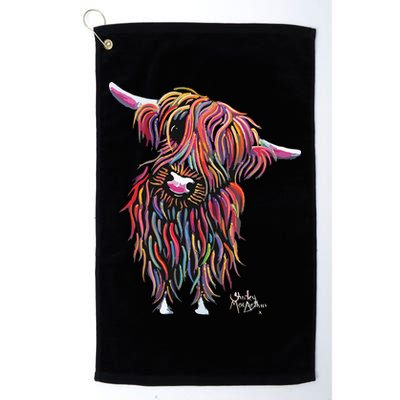 HiGHLaND CoW PRiNT ANiMaL PRiNT BoLLY Golf Towel