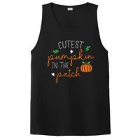 Halloween Cutest Pumpkin In The Patch Funny PosiCharge Competitor Tank