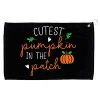 Halloween Cutest Pumpkin In The Patch Funny Grommeted Golf Towel