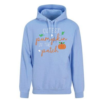 Halloween Cutest Pumpkin In The Patch Funny Unisex Surf Hoodie