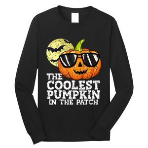 Halloween Coolest Pumpkin In The Patch Long Sleeve Shirt