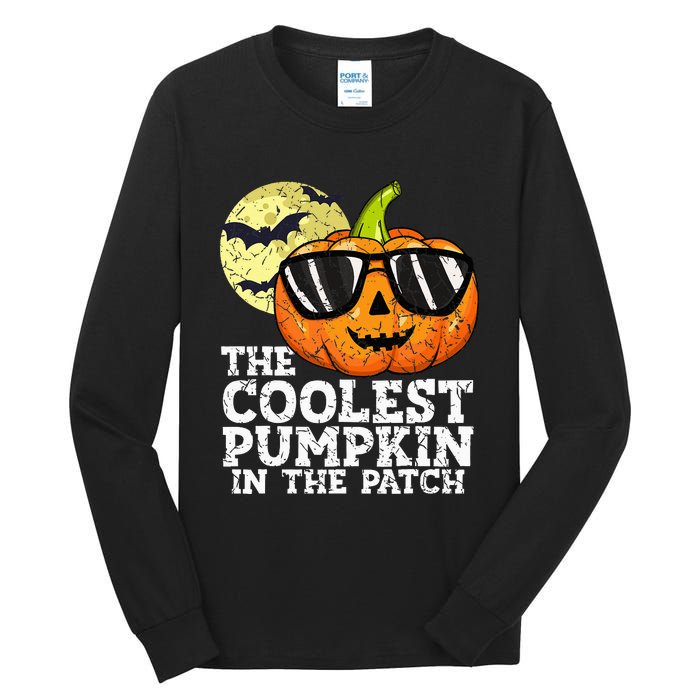 Halloween Coolest Pumpkin In The Patch Tall Long Sleeve T-Shirt