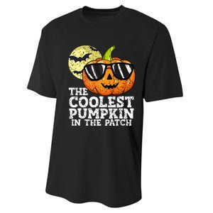 Halloween Coolest Pumpkin In The Patch Performance Sprint T-Shirt