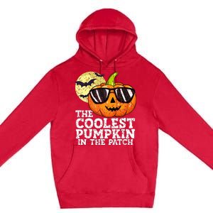 Halloween Coolest Pumpkin In The Patch Premium Pullover Hoodie