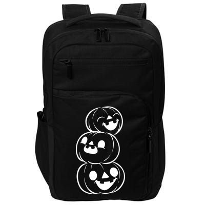 Halloween Cute Pumpkins Impact Tech Backpack