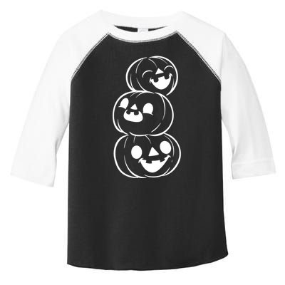 Halloween Cute Pumpkins Toddler Fine Jersey T-Shirt