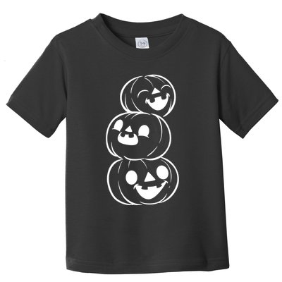 Halloween Cute Pumpkins Toddler T-Shirt
