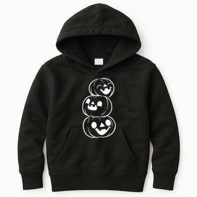 Halloween Cute Pumpkins Kids Hoodie