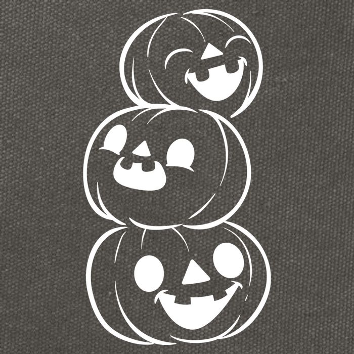 Halloween Cute Pumpkins Cotton Canvas Backpack