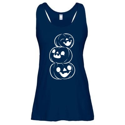 Halloween Cute Pumpkins Ladies Essential Flowy Tank