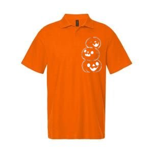 Halloween Cute Pumpkins Softstyle Adult Sport Polo