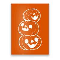 Halloween Cute Pumpkins Poster