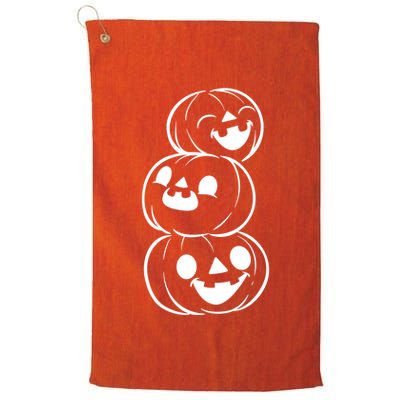 Halloween Cute Pumpkins Golf Towel
