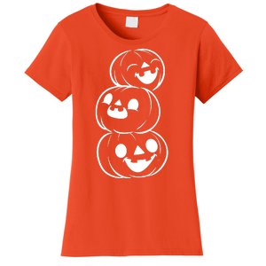 Halloween Cute Pumpkins Women's T-Shirt