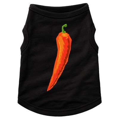Hot Chili Pepper Funny Gift For Spicy Food Lover Gift Doggie Tank