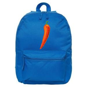 Hot Chili Pepper Funny Gift For Spicy Food Lover Gift 16 in Basic Backpack