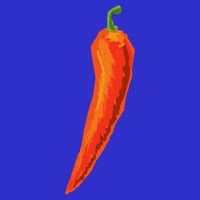 Hot Chili Pepper Funny Gift For Spicy Food Lover Gift 16 in Basic Backpack
