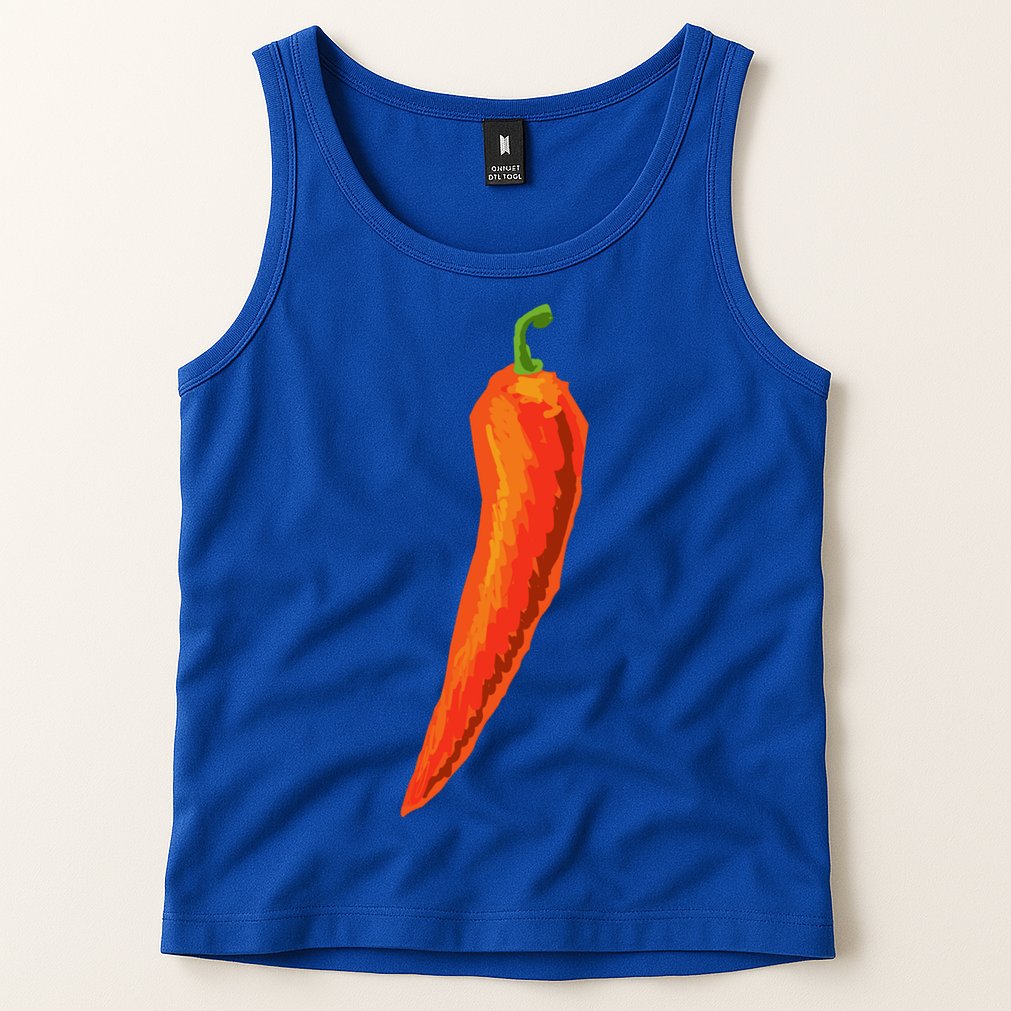 Hot Chili Pepper Funny Gift For Spicy Food Lover Gift Tank Top
