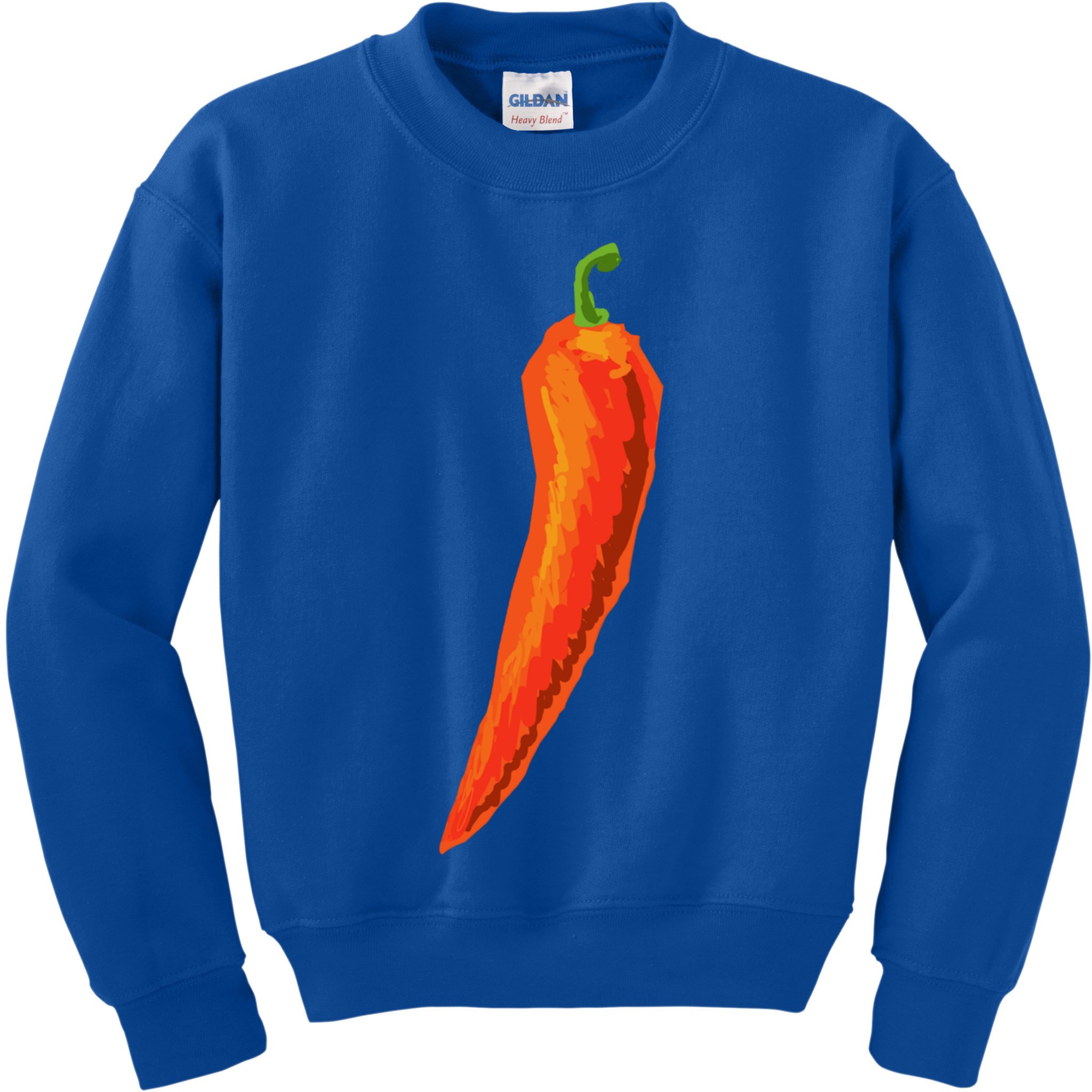 Hot Chili Pepper Funny Gift For Spicy Food Lover Gift Kids Sweatshirt