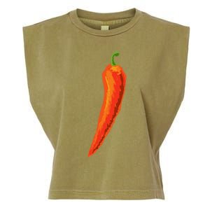 Hot Chili Pepper Funny Gift For Spicy Food Lover Gift Garment-Dyed Women's Muscle Tee