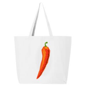 Hot Chili Pepper Funny Gift For Spicy Food Lover Gift 25L Jumbo Tote